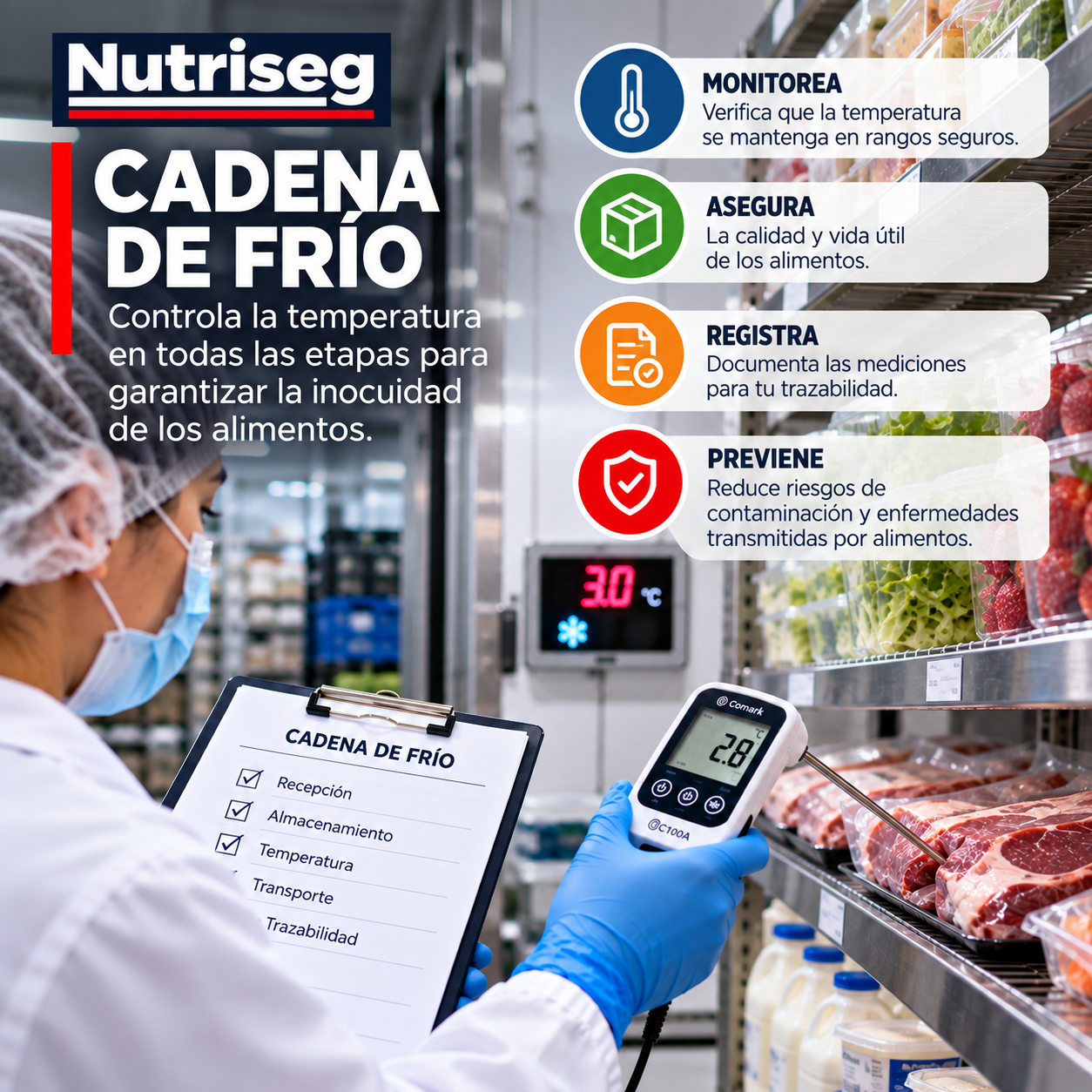 Control de riesgos en productos marinos